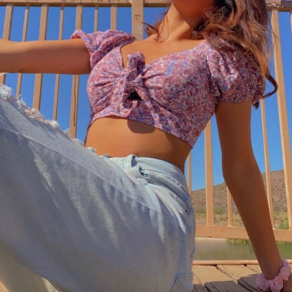 Pink Cropped top - Picture 3 of 3